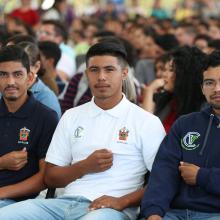 Estudiantes con camiseta de Identidad CUValles